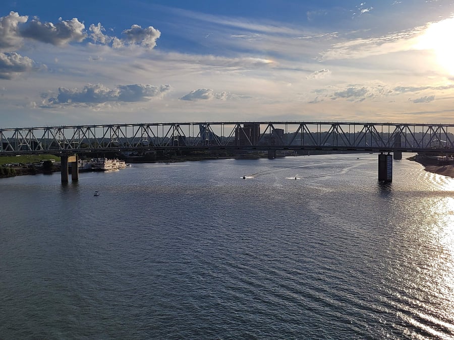 View of the Ohio River