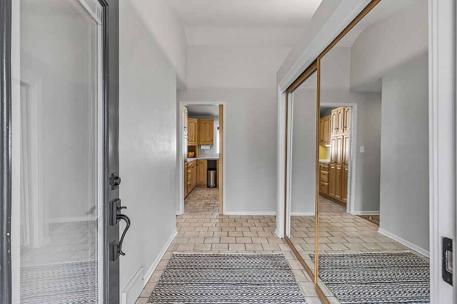Front entrance to home