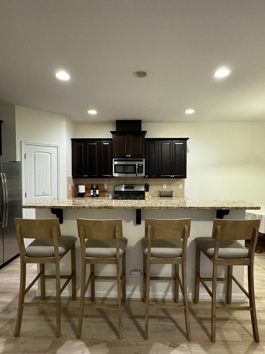 Kitchen with large pantry
