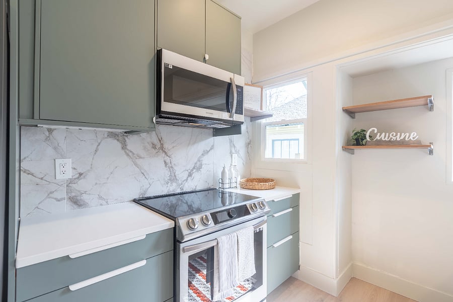 High-end Bespoke Samsung appliances