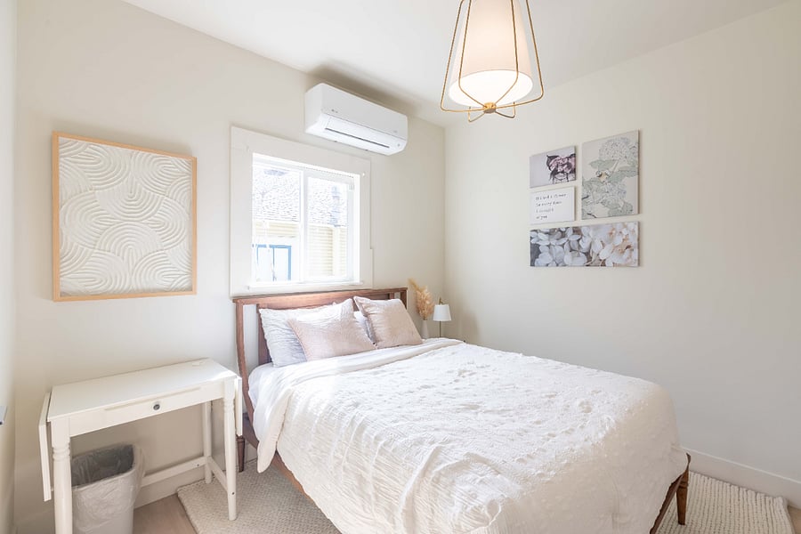 Super quiet mini-split AC with remote control