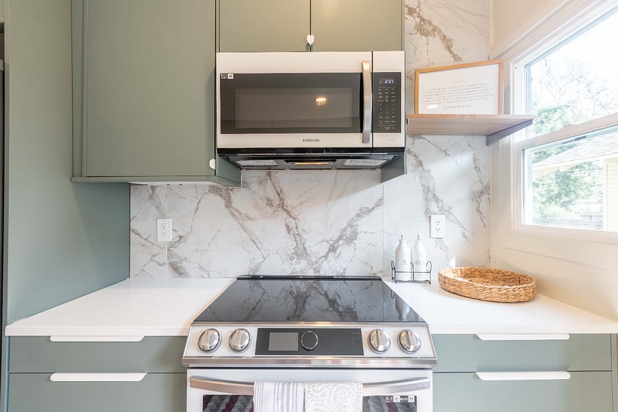High-end Bespoke Samsung appliances