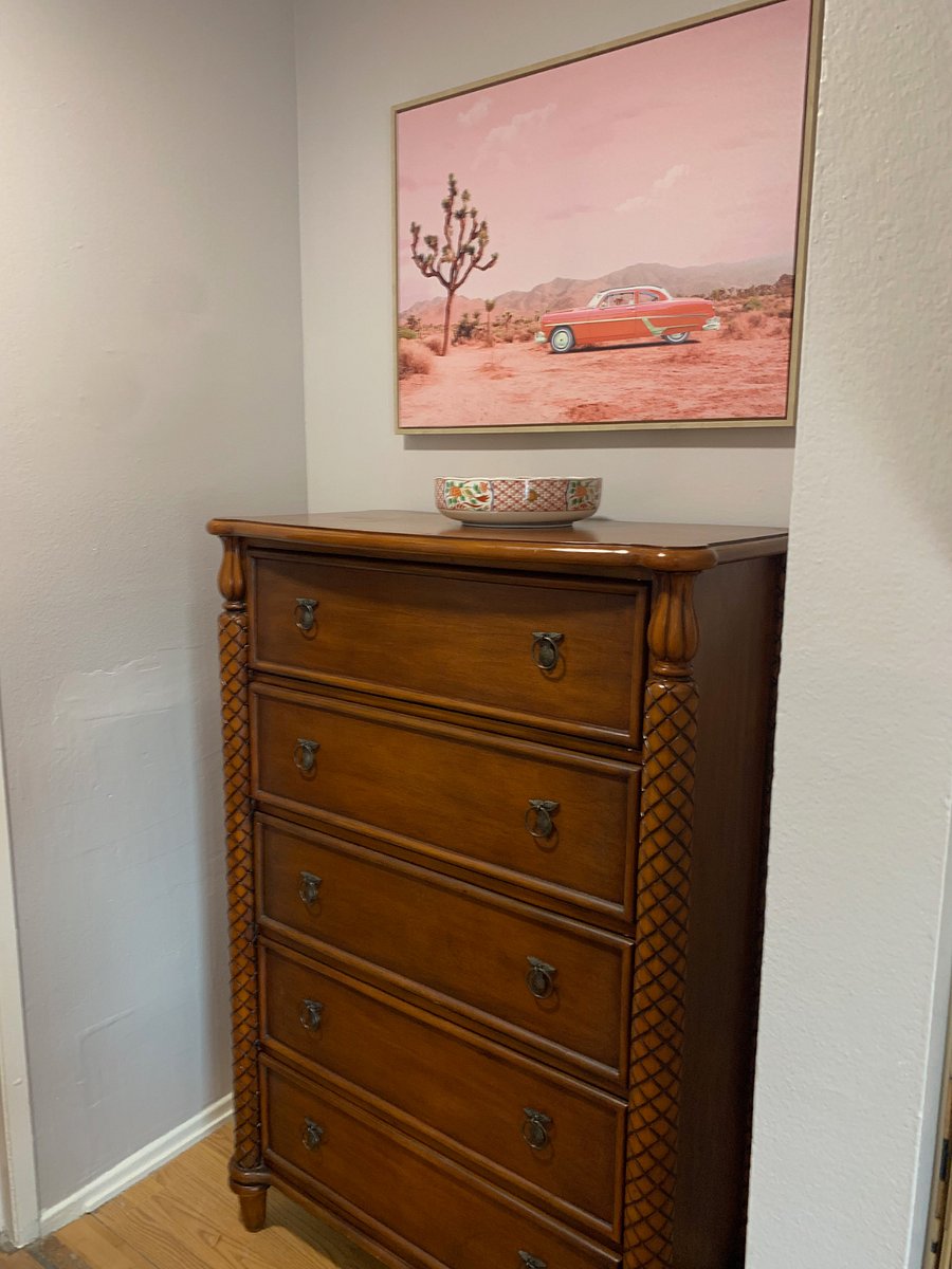 Side of walk-in closet.