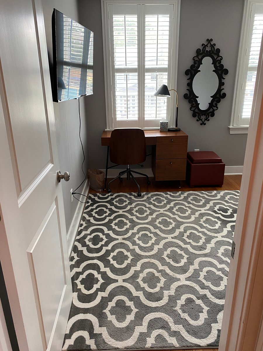 Your private office next to your bedroom. 