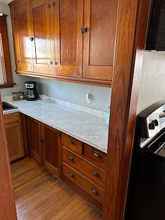 The butlers pantry view form kitchen