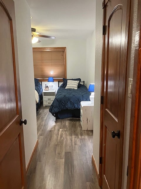 Entrance into Bedroom.