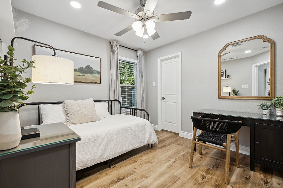 Full size bed Guest Bedroom