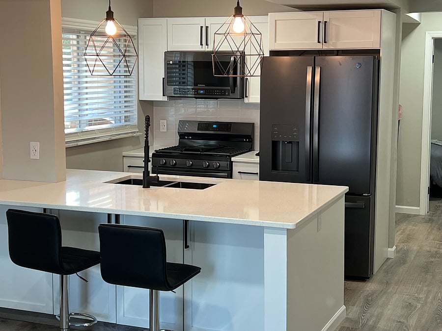 All new appliances.