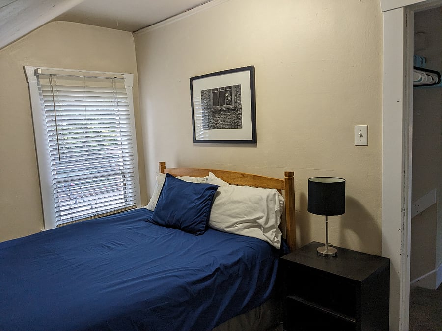 Bedroom is on north side of house, very quiet!