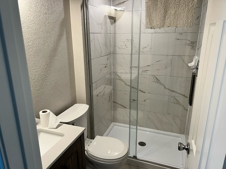 Second Bathroom with Shower