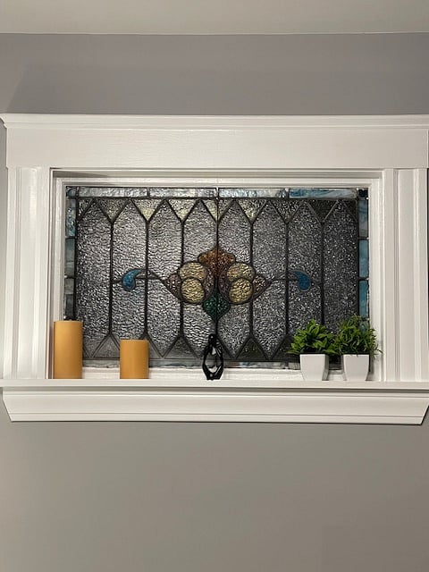 Stained Glass Window in LR