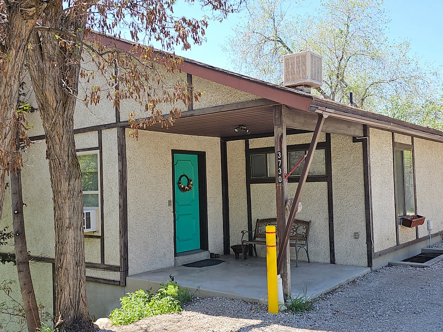 I am probably going to repaint the door Red. What do you think?