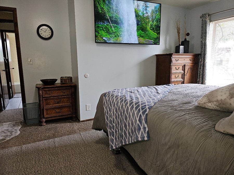 Big TV! Smart too!