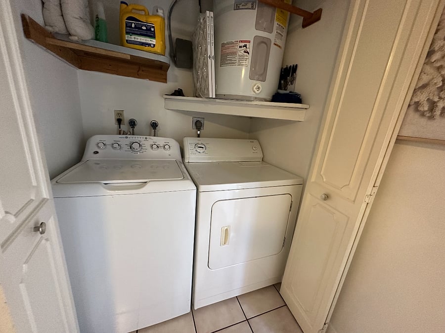 Washer and Dryer.