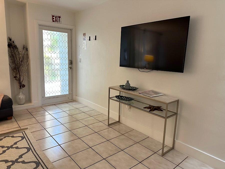 Living Room with Smart TV