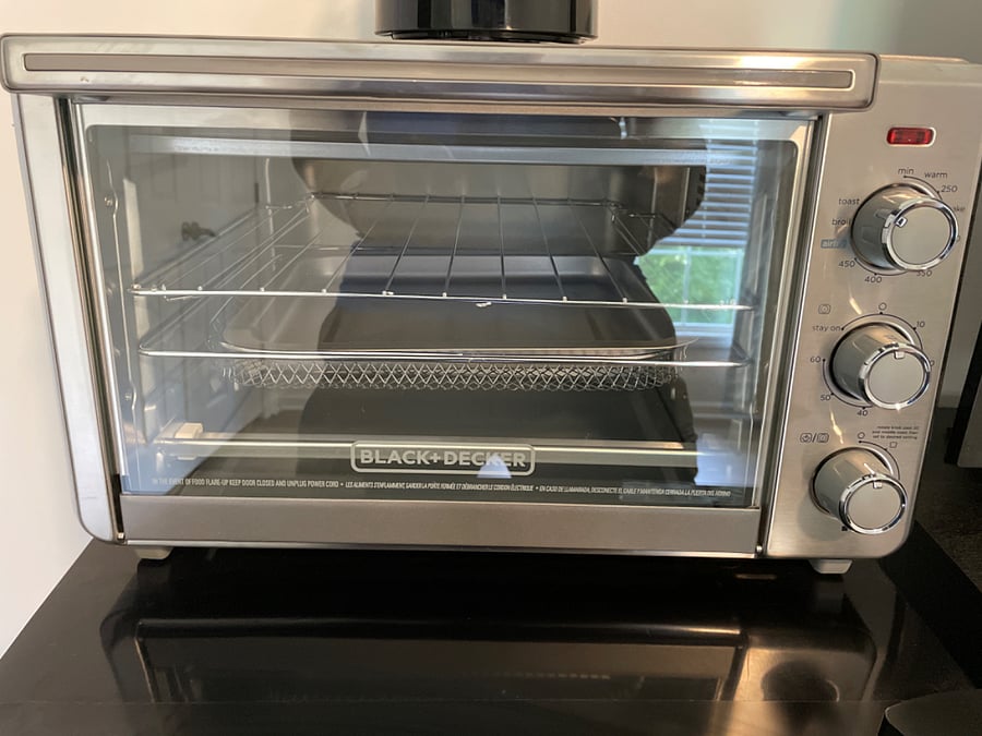 Toaster oven and air fryer