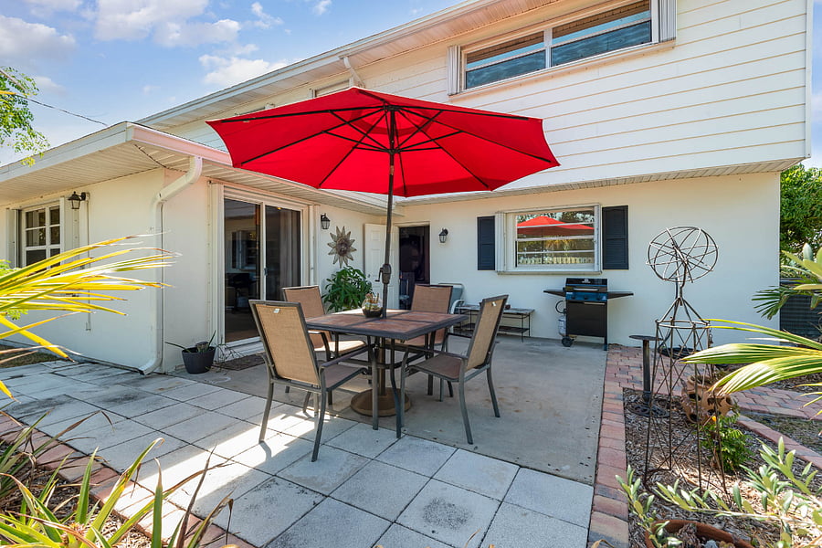 Outdoor patio