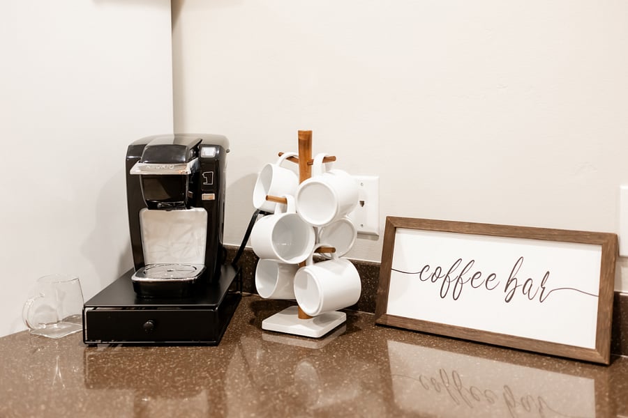 Single serve Keurig with starter K-Cups