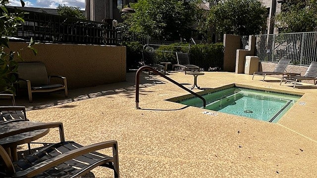 Second spa pool