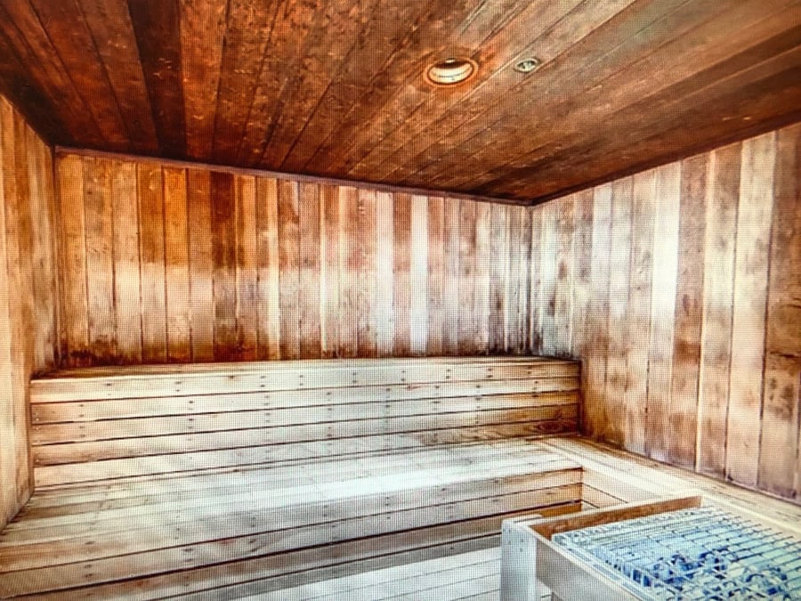 PRIVATE SAUNA ATTACHED TO HOME