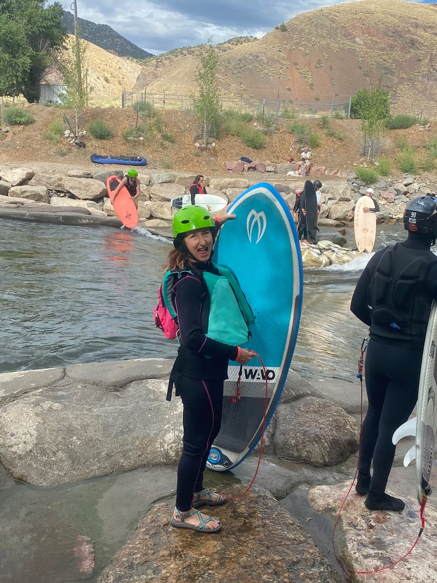 RIGHT DOWNTOWN- 2 BLKS FROM HOME YOU CAN TRY RIVER SURFING!! THATS ME!