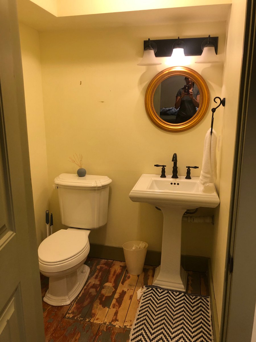 1/2 BATH DOWNSTAIRS