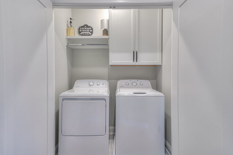 Your in unit washer and dryer
