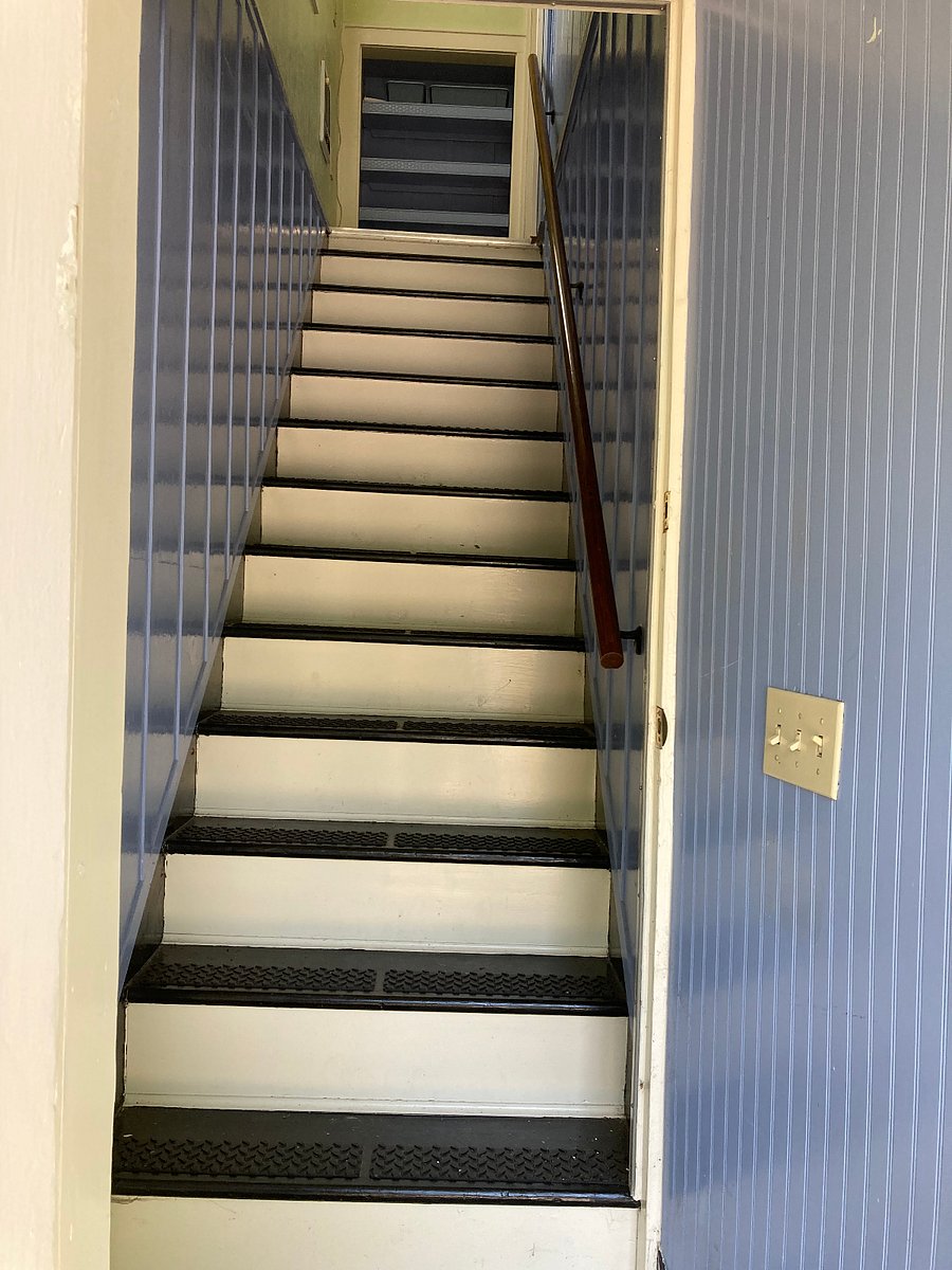 stairs up to unit