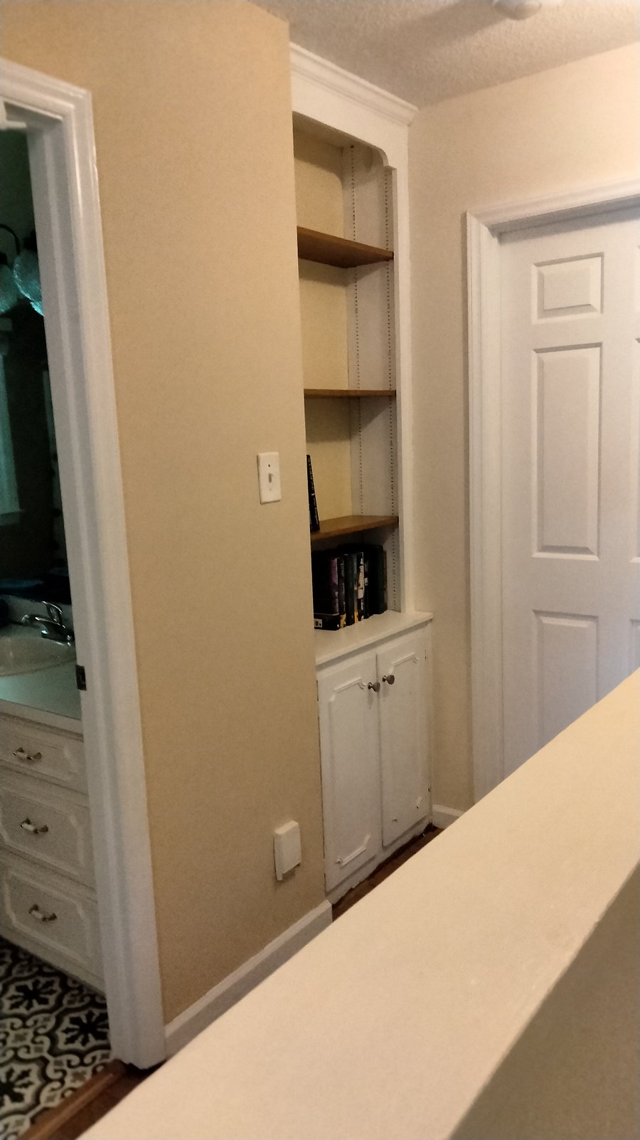 View from bedroom across to other rented room