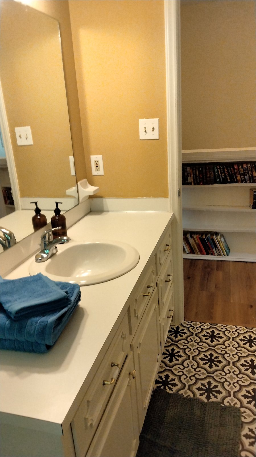 Hallway bathroom