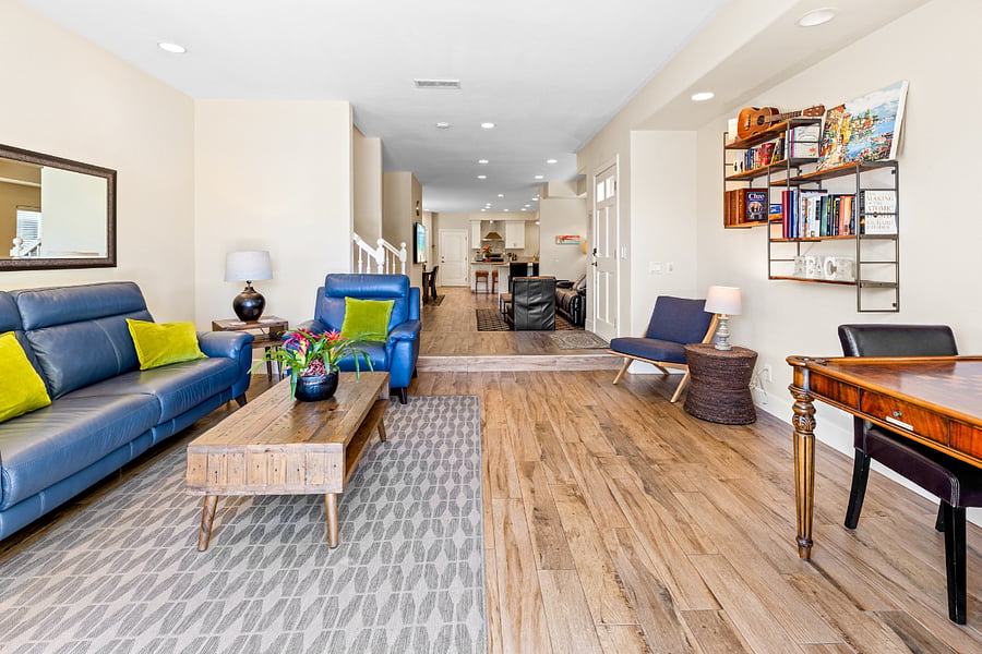 Open concept first floor living room