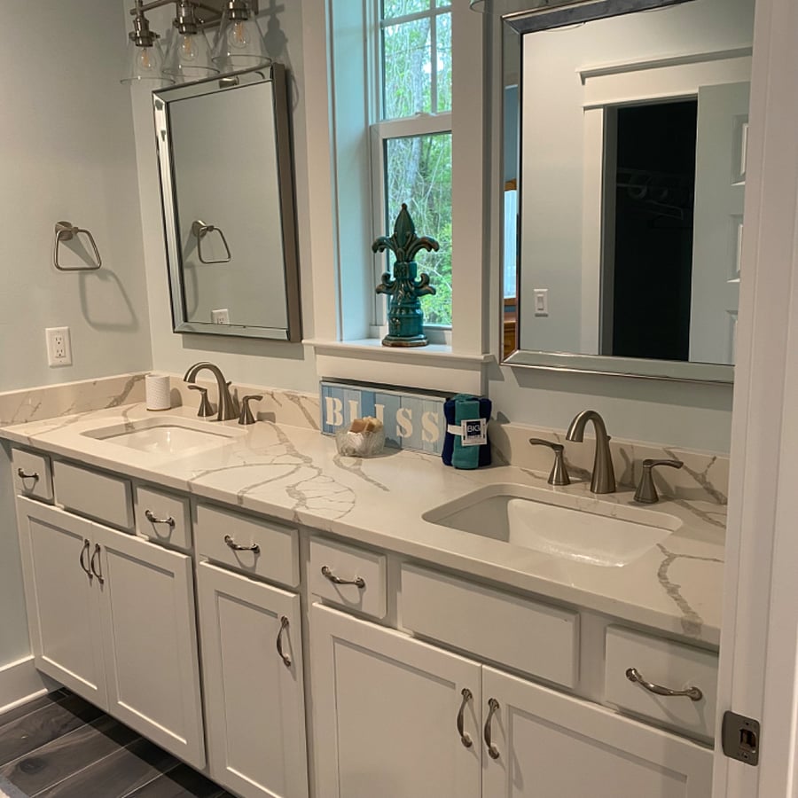 Master bathroom