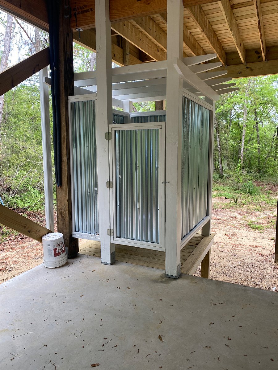 Outdoor shower