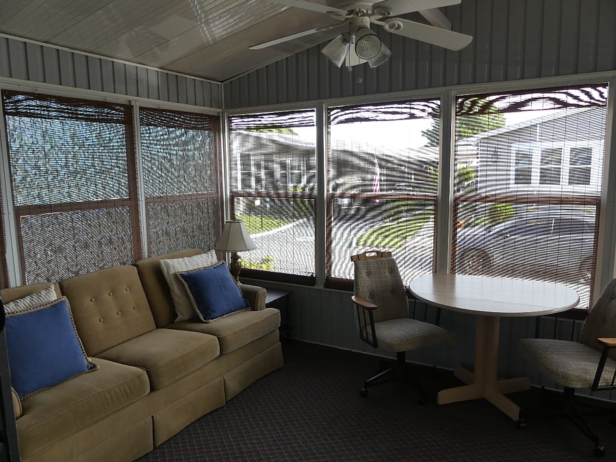air-conditioned Florida Room