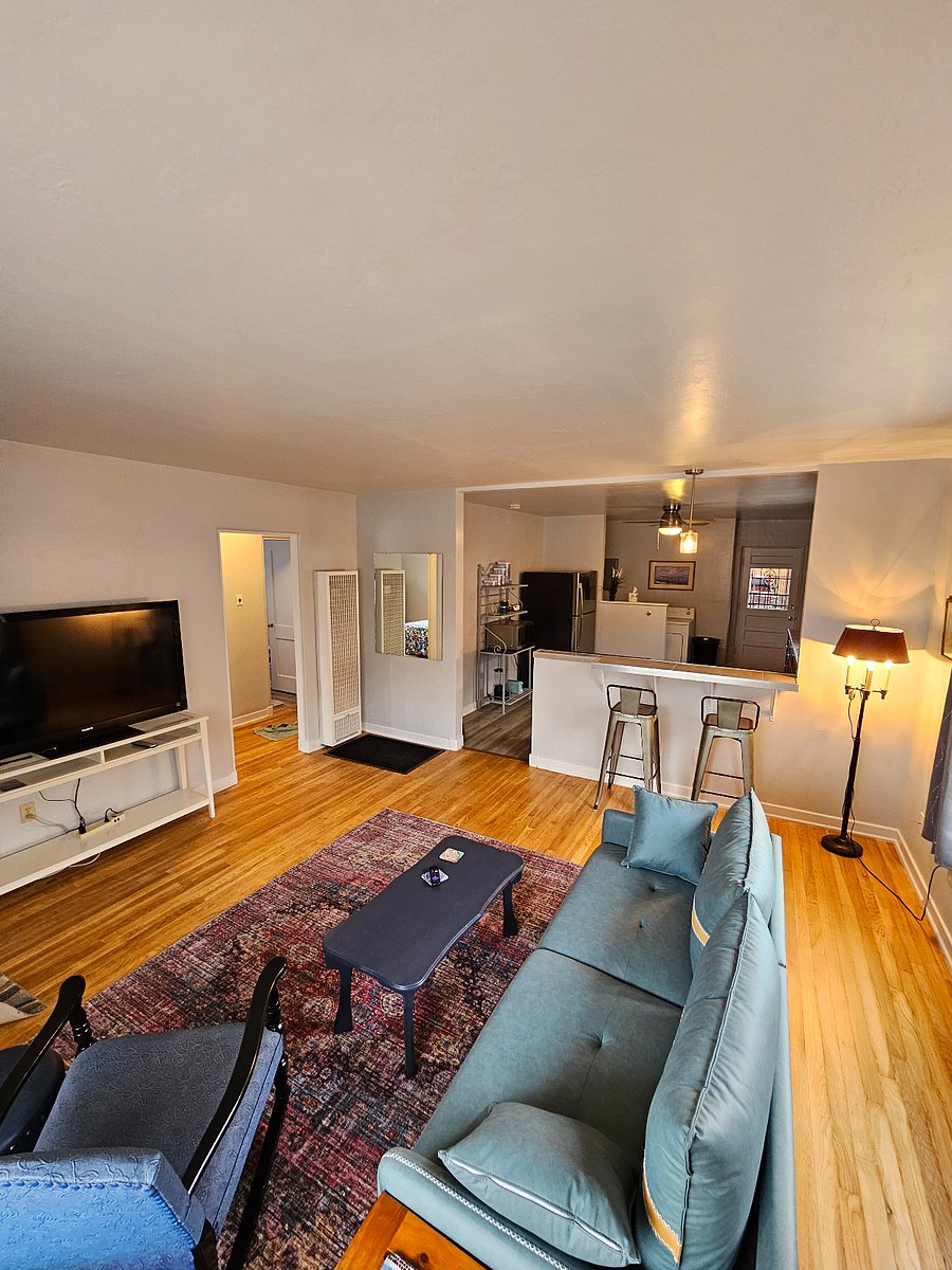 Open concept living and kitchen