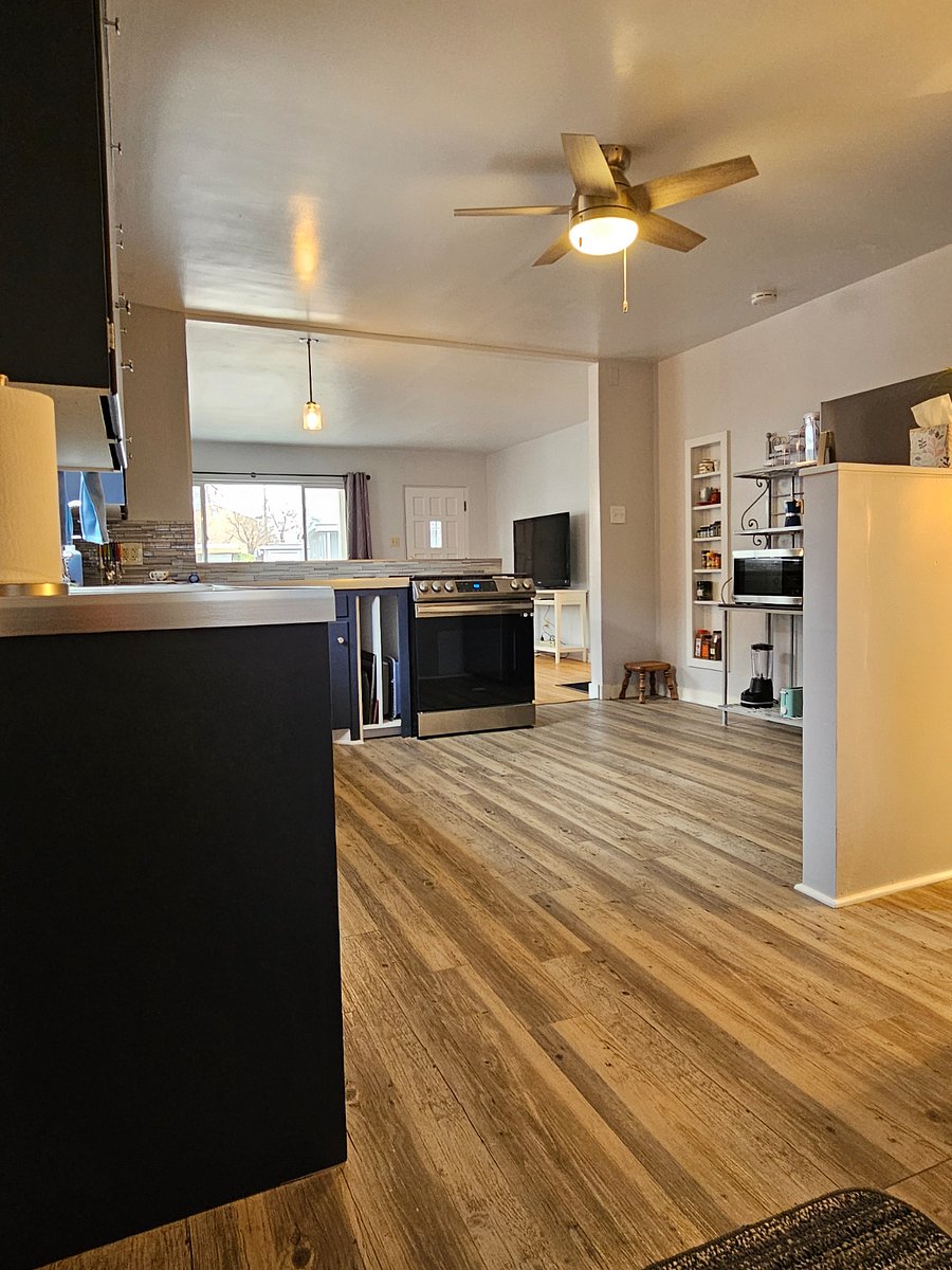 Easy to care for floors throughout
