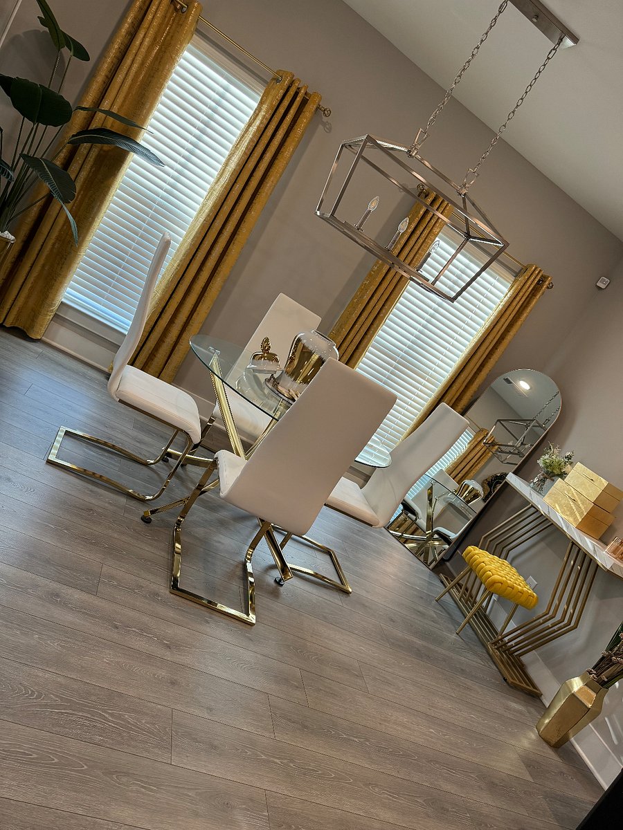 dining table seats four people