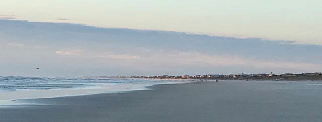 Wide beach perfect for walking
