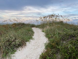 path to beach