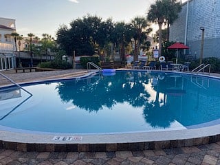 Heated pool