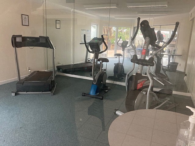Club house gym