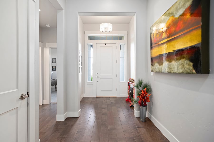 Wide Entry Hallway