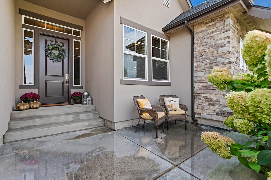 Welcoming Front Porch
