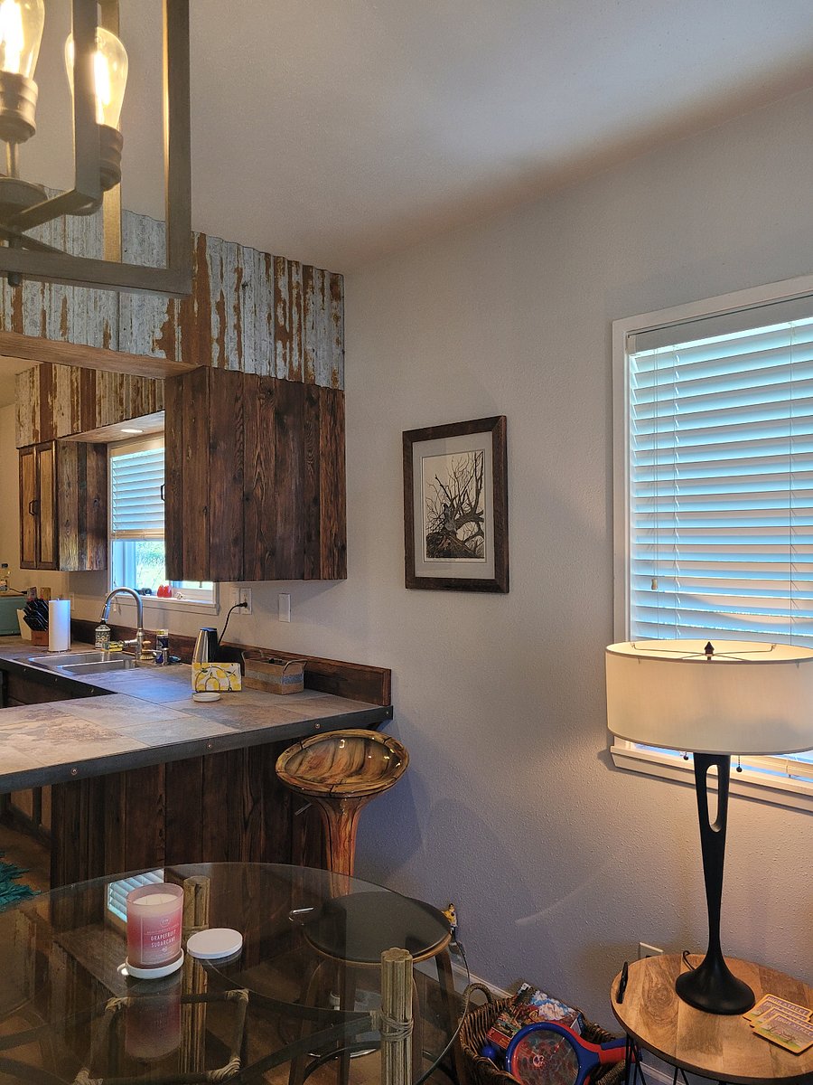View of Island Counter from Living Room
