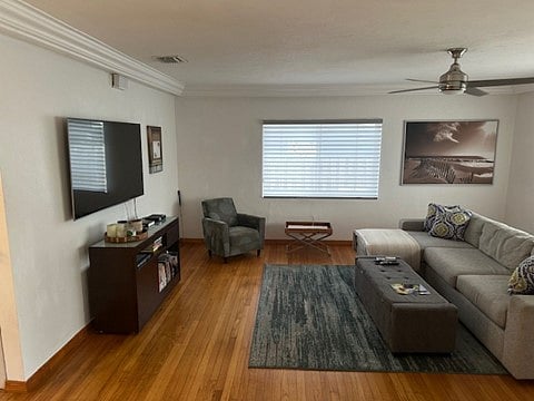 Living Room - view from front door entrance
