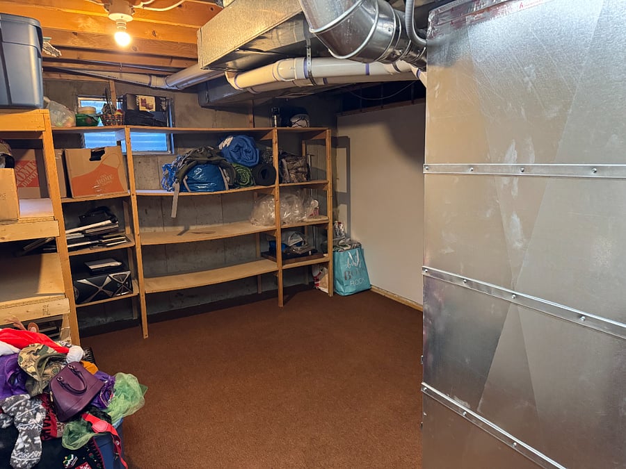 Plenty of storage area!