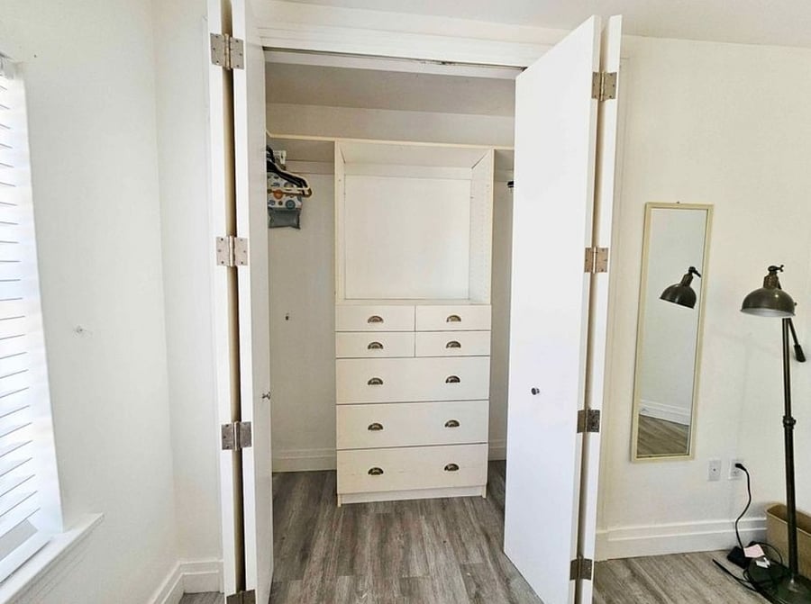 Closet space