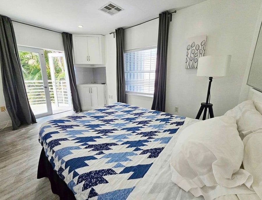 Bedroom # 2 with access to Balcony $1400 p/mo