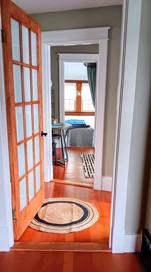 Entrance to the unit