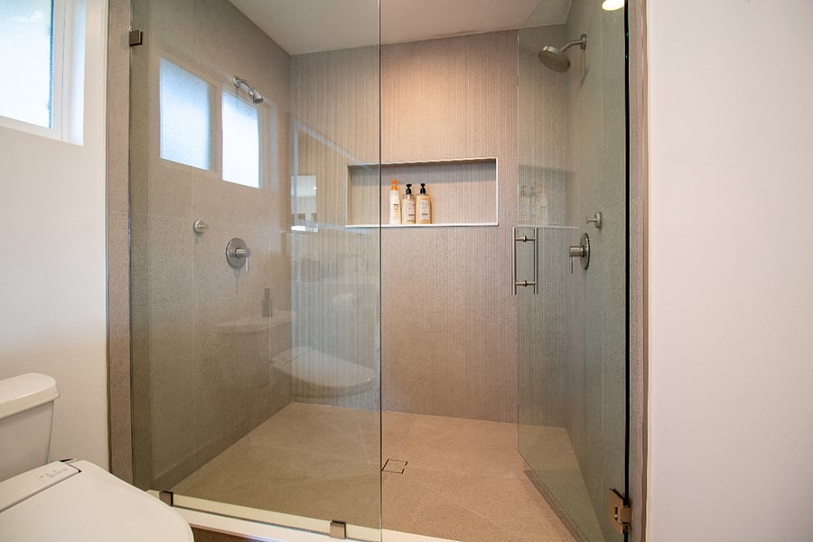 Master shower
